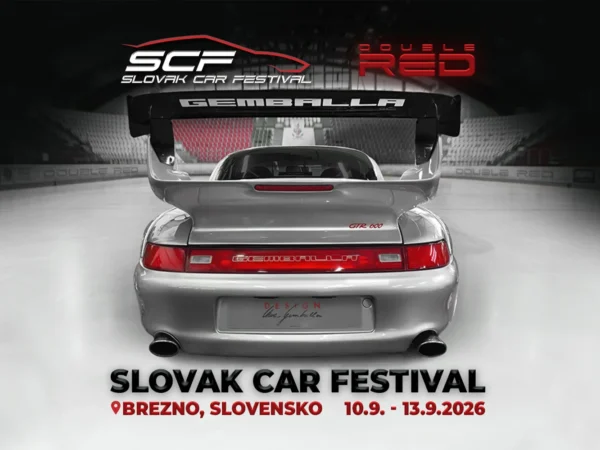 Vstupenky na Slovak Car Festival v Brezne: zľavnená či rodinná, jednodňová i na celý festival