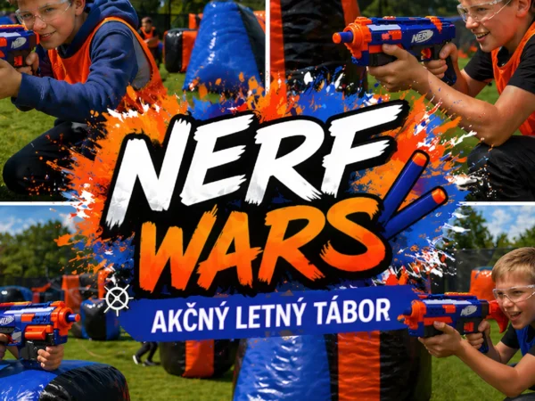 5-dňový detský denný tábor Nerf Wars pre deti od 5 do 12 rokov