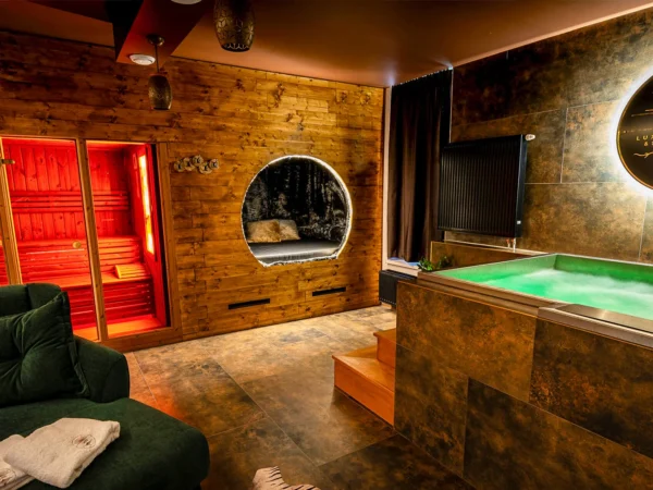 Privátny wellness v Poprade: fínska sauna, soľná sauna a vírivka pre dvoch
