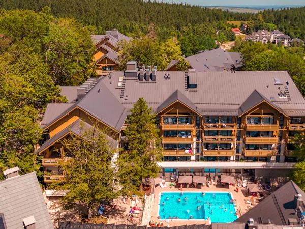 Resort v poľských Jizerkách: raňajky alebo polpenzia, wellness, aquapark aj možnosť apartmánu so súkromnou saunou