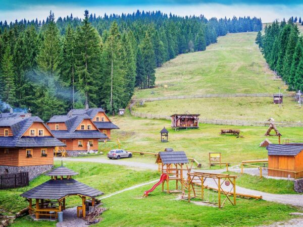 Ubytovanie na Orave v pravom zrube s neobmedzeným wellness