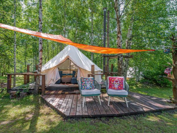Netradičný pobyt v glampingovom stane v srdci Tatier v Glamping Štôla