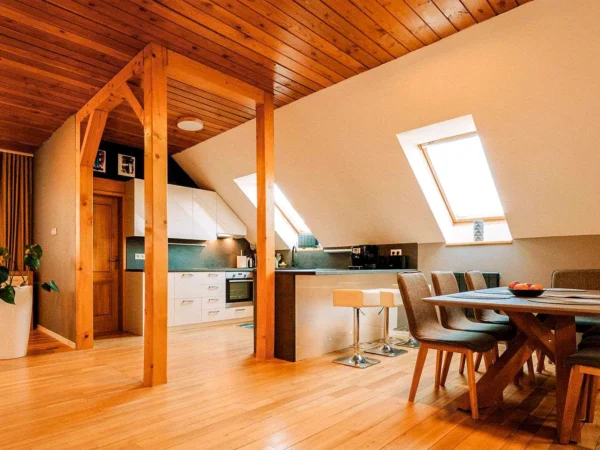 Apartmán v Turci 150 m od aquaparku: vlastné dopravné ihrisko aj variant so vstupom
